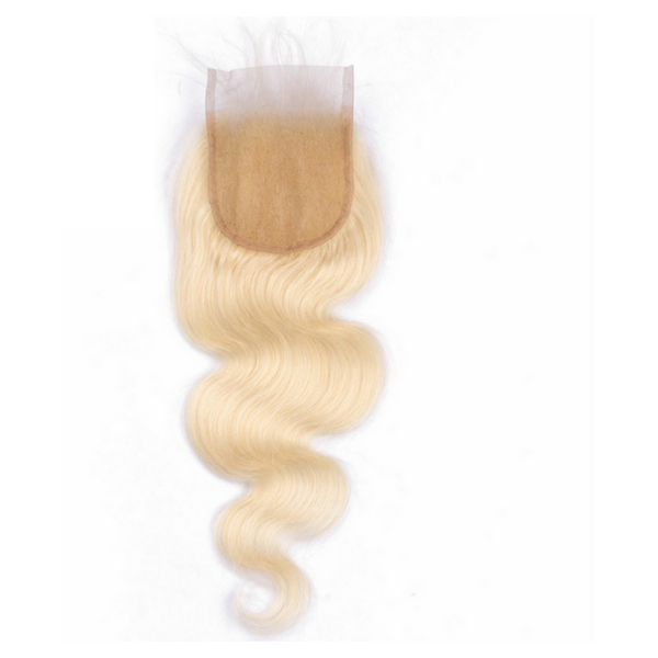 Russian Blonde Body Wave Closure